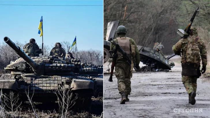 ВСУ освобождают украинские населенные пункты/Фото: коллаж: "Сегодня"