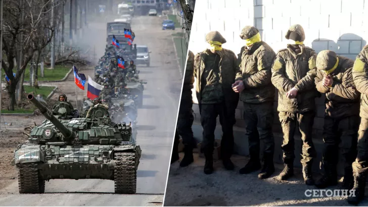 Заїжджали в Україну переможним маршем, а виїжджають – вже як кому пощастить / Колаж "Сьогодні"