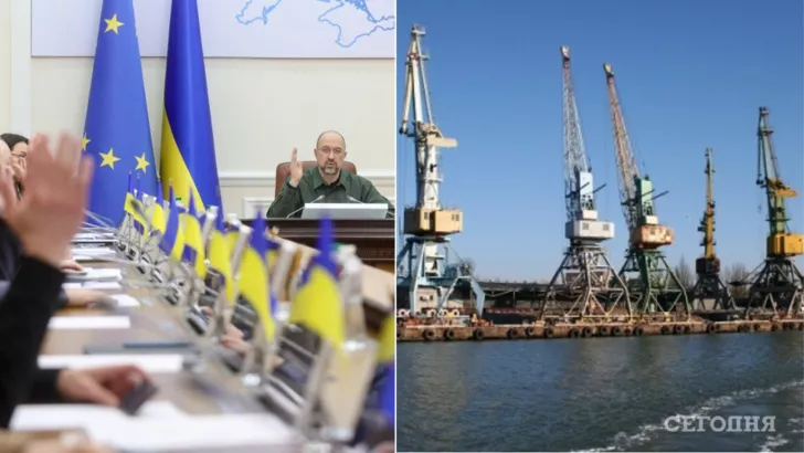 Украина закрыла четыре морских порта.