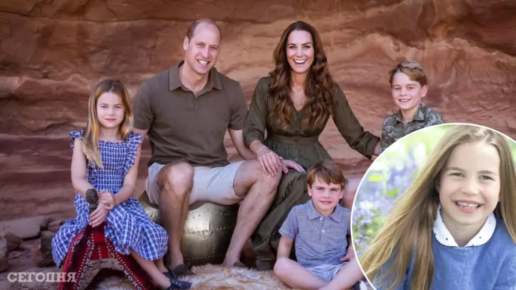 Кейт Миддлтон и принц Уильям показали нові фото дочки