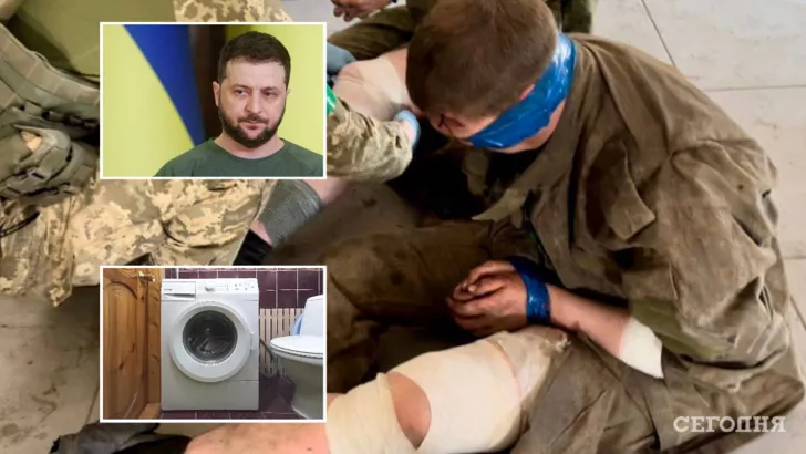 Зеленський заявив, що окупанти поміняли своїх поранених солдат на пральні машинки