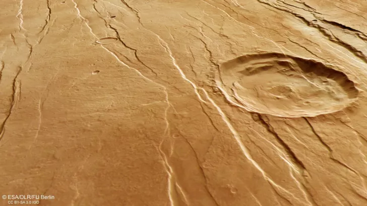 На Марсе нашли следы, похожие на когти монстра