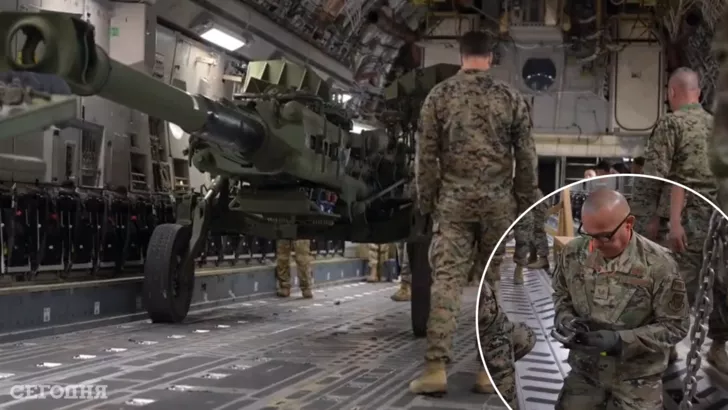 Пентагон отправил в Украину гаубицы M777