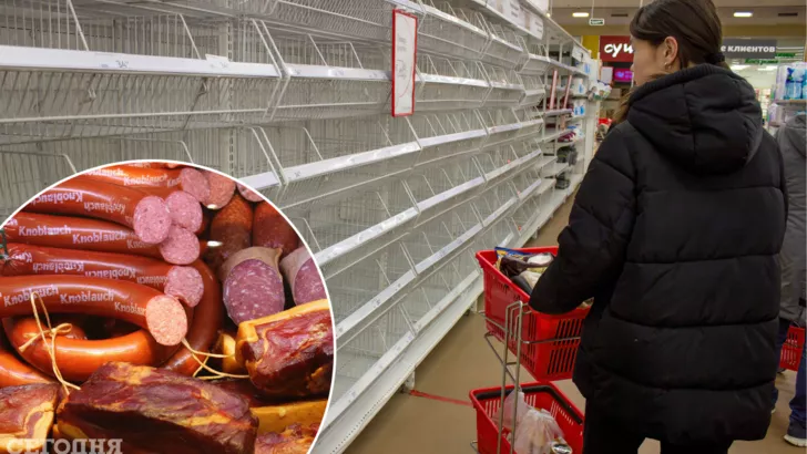 Водную колбасу продают в России