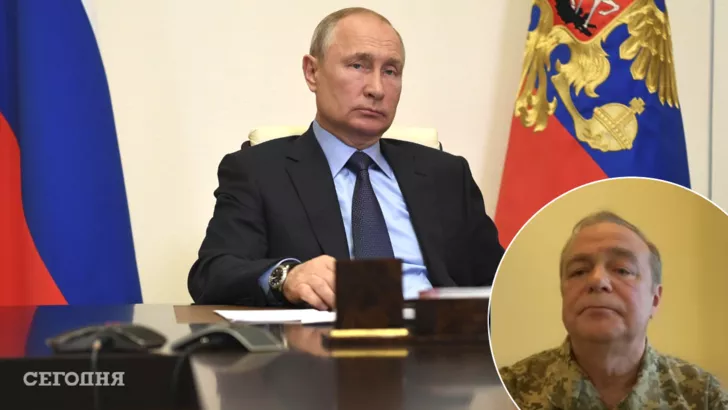 Романенко заявил, что Путин может пойти на риски/Фото: коллаж: "Сегодня"