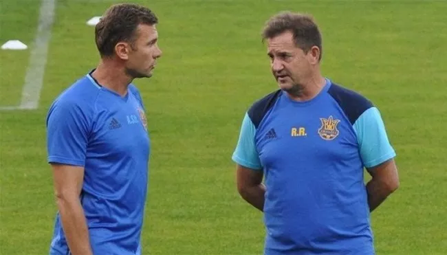 Шевченко и Рианчо работали в сборной Украины