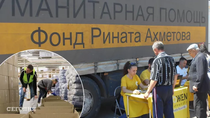 Украинцы получают помощь во время войны