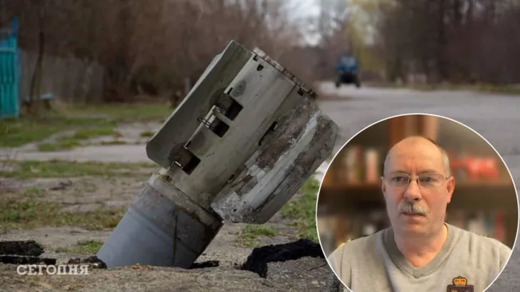 Щоб знищити Україну, Росія дістала всі свої ракетні запаси, вважає Жданов / Колаж "Сьогодні"