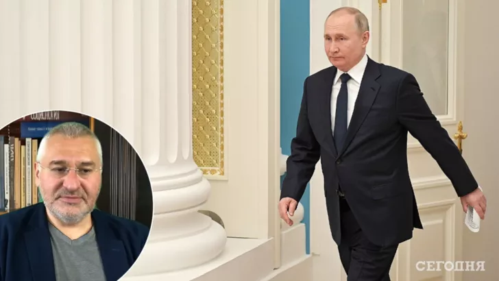 Фейгін назвав людину, якій Путін може передати свої обов'язки/Фото: колаж: "Сьогодні"