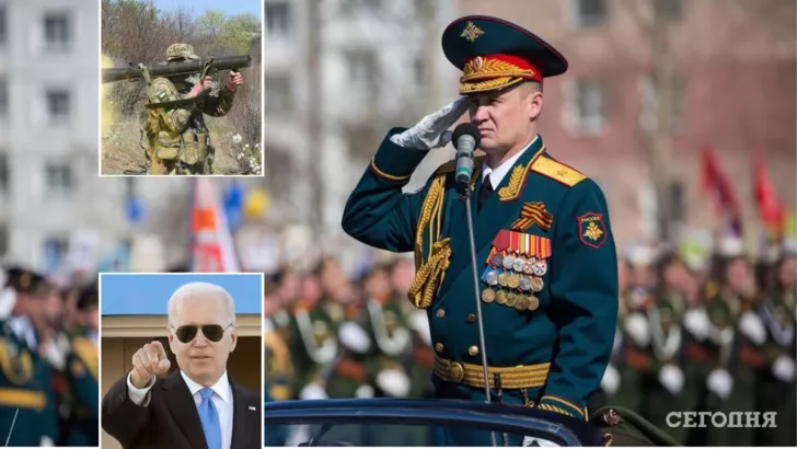 Надання Україні розвідданих про генералів є частиною секретної допомоги Байдена. Фото: колаж "Сьогодні"