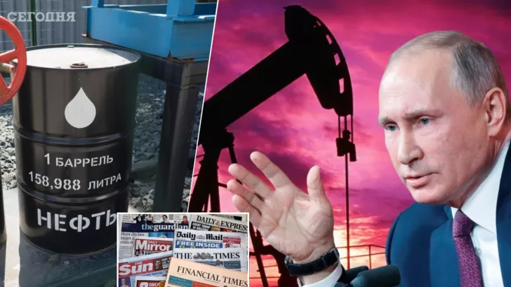 Запрет на импорт ЕС может снизить добычу нефти в России. Фото: коллаж "Сегодня"
