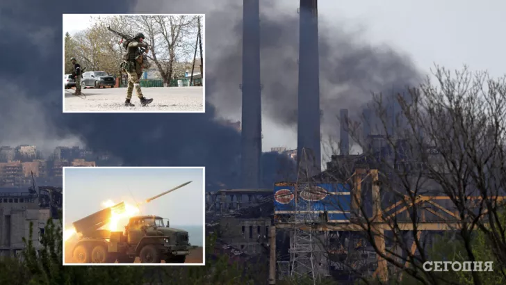 Военные РФ обстреливают завод