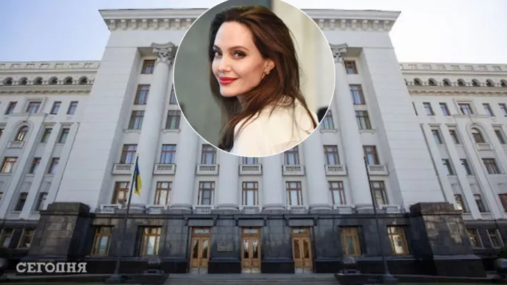 В ОПУ сообщили, кто стоял за визитом Джоли