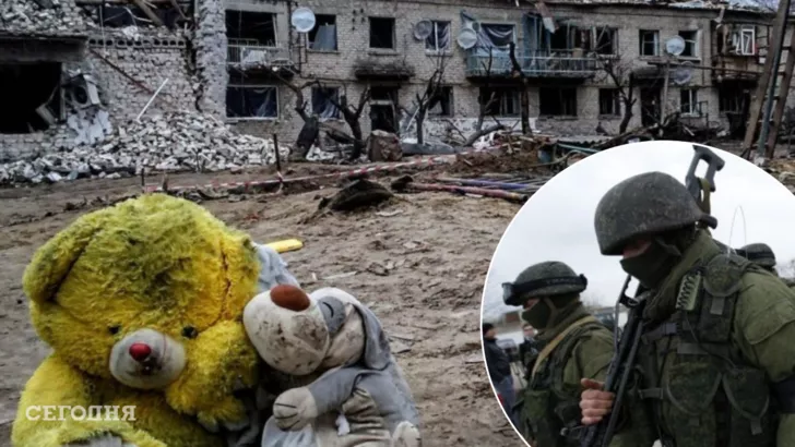 Оккупанты убивают украинских детей / Коллаж "Сегодня"