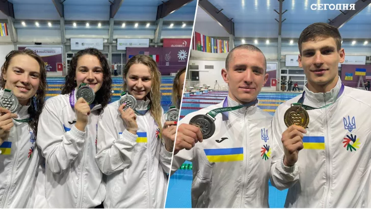 Украинские спортсмены лидируют в медальном зачете летней Дефлимпиады-2021