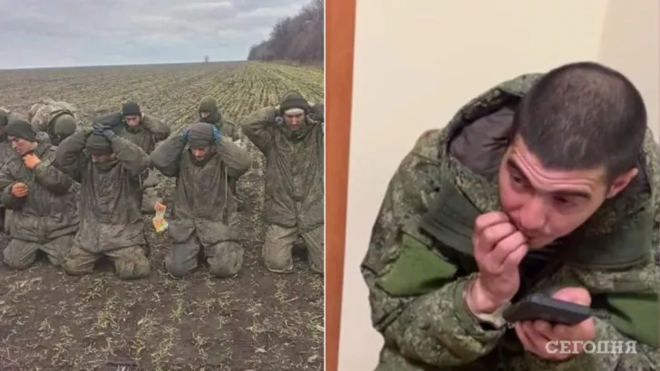 Российские солдаты не хотят воевать в Украине. Фото: коллаж "Сегодня"