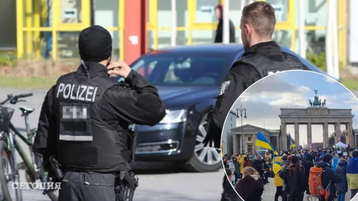 Полиция запретила флаг Украины в столице Германии на 9 мая