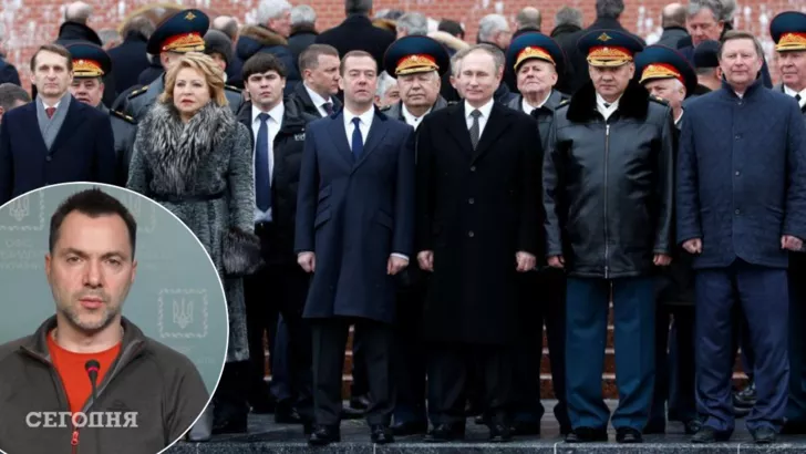 Арестович рассказал о настроениях в окружении Путина. Фото: коллаж "Сегодня"