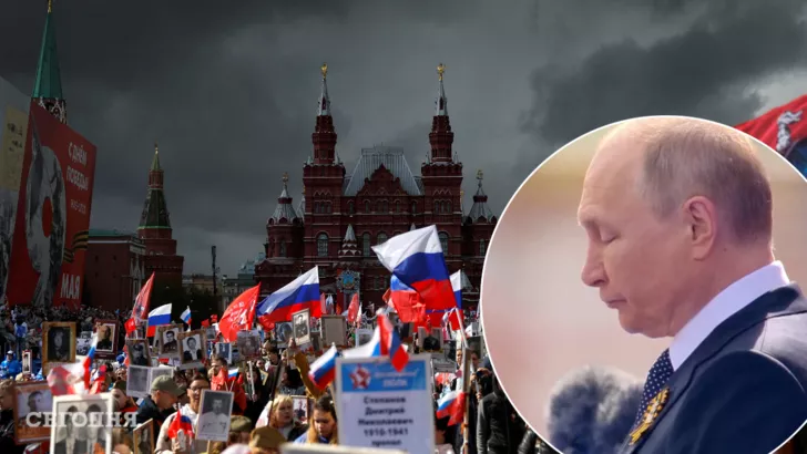 Путин выглядел больным на параде