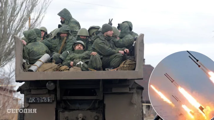Солдати РФ готуються до бунтів. Фото: колаж "Сьогодні"