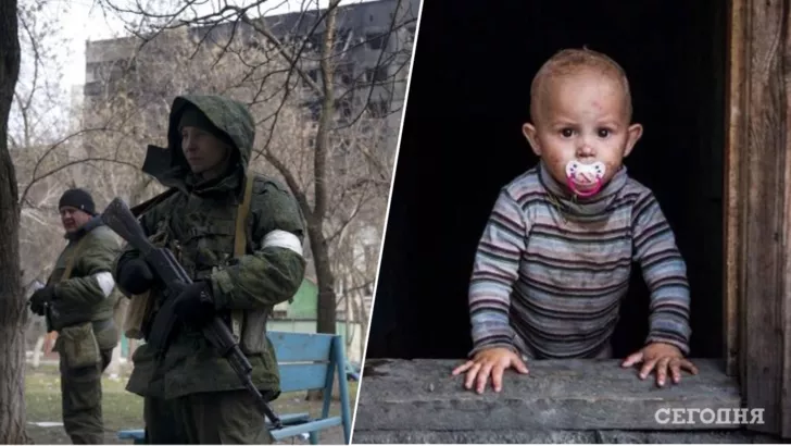 У Росії солдатів закликають убивати українських дітей. Фото: колаж "Сьогодні"