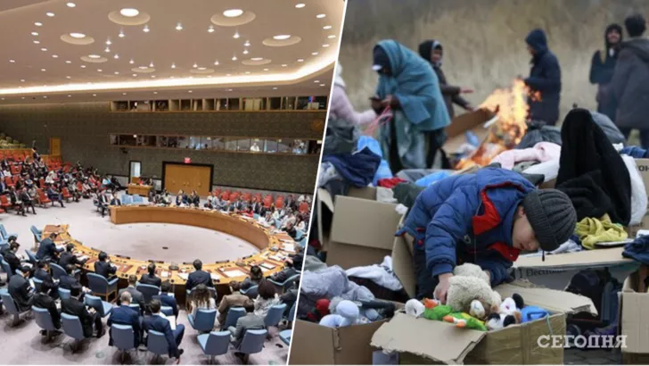 Совбез ООН обсудит гуманитарную ситуацию в Украине / Коллаж "Сегодня"