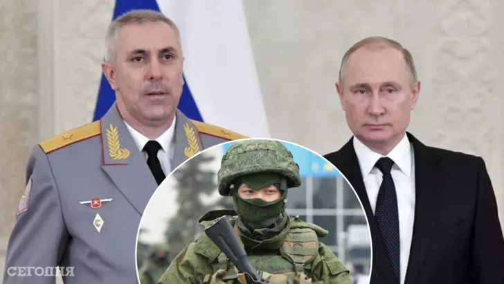 Генерал Мурадов – один із карателів Путіна. Фото: колаж "Сьогодні"