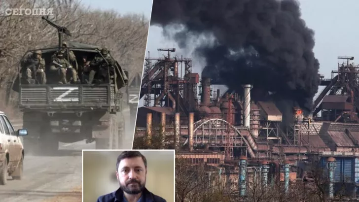 Вадим Бойченко рассказал, что российские оккупанты живут тем, что штурмуют завод в Мариуполе.