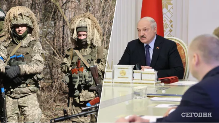 Лукашенко хоче таких військових, так і не зрозумівши, за що виють українці / Колаж "Сьогодні"