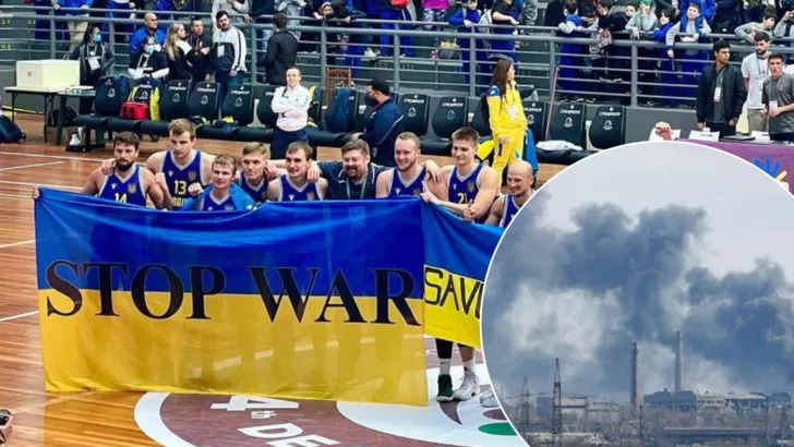 Дефлимпийская  сборная Украины по баскетболу призвала мир спасти защитников Мариуполя