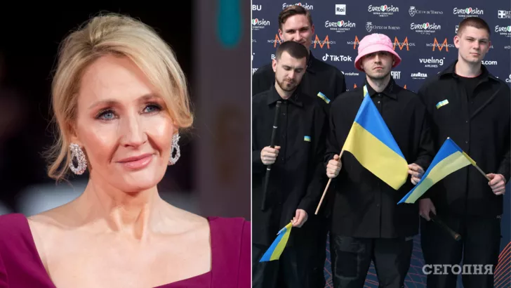 Джоан Роулинг поддержала Kalush Orchestra на "Евровидении-2022"