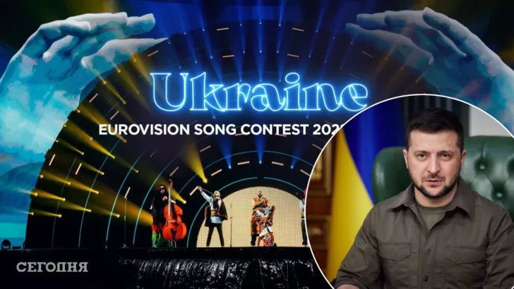 Сделаем все, чтобы "Евровидение" принимал украинский Мариуполь, сказал Владимир Зеленский. Коллаж "Сегодня"