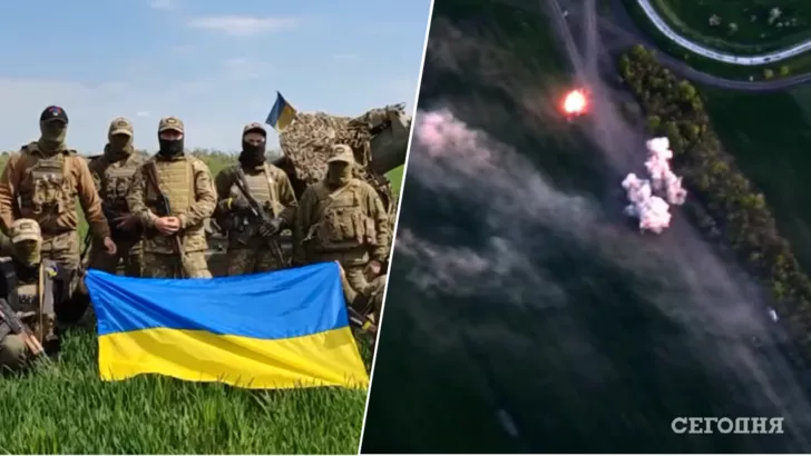 Українські військові знищують окупантів. Фото: колаж "Сьогодні"