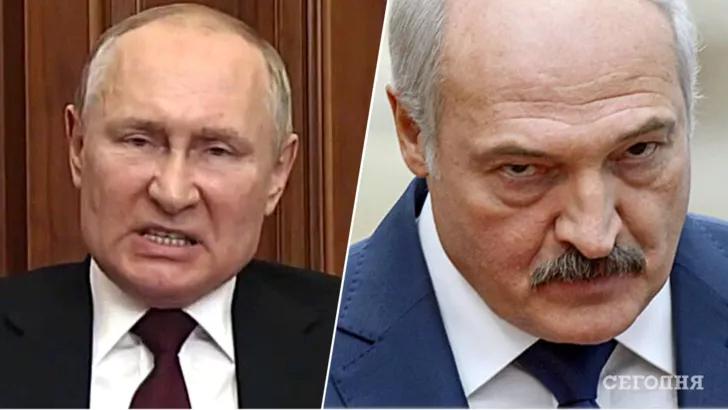 Страны Путина и Лукашенко снова попали под санкции/Фото: коллаж: "Сегодня"