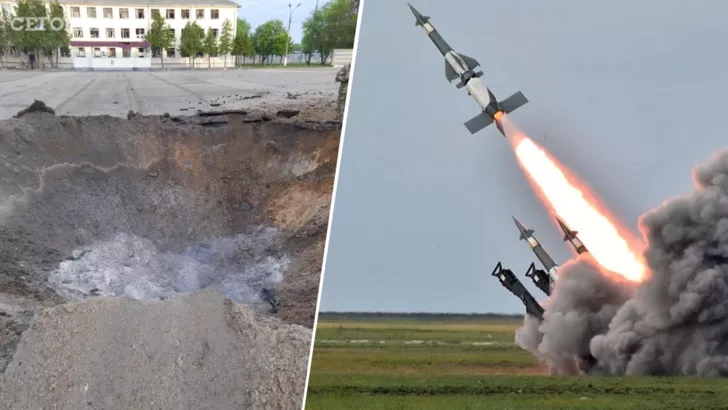 Россияне обстреляли ракетами поселок, где находится учебный центр ВСУ