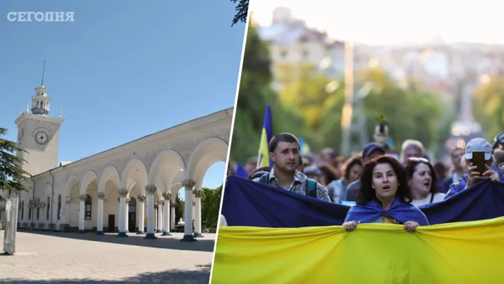 Крымчане хотят выйти на митинг за Украину в Симферополе
