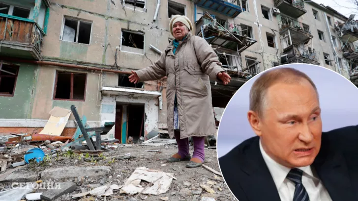 У Росії вирішили, хто буде "правити" у зруйнованому Маріуполі. Фото: колаж "Сьогодні"
