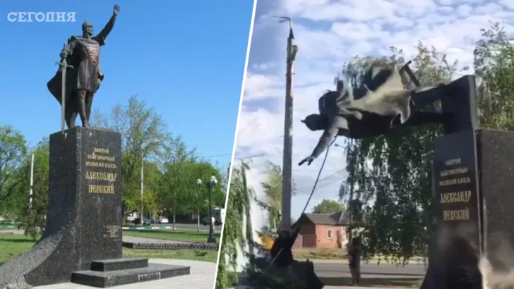 В Харькове избавились от памятника, который был связан с РФ