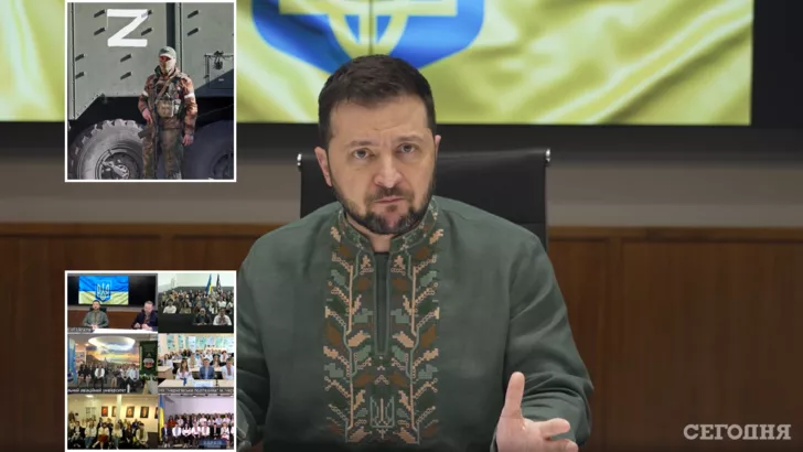 Зеленский спроси у студентов, что они думают о будущем Украины