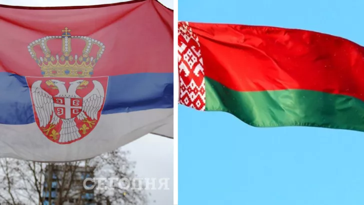 Сербия присоединилась к санкциям ЕС против Беларуси за поддержку российской агрессии против Украины. Коллаж "Сегодня"