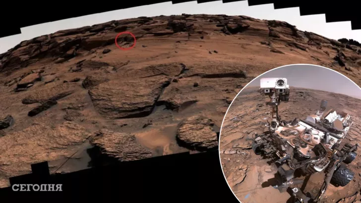 Марсохід Curiosity розвінчав інтернет-сенсацію про інопланетян: "собачі двері" - лише тріщина в скелі