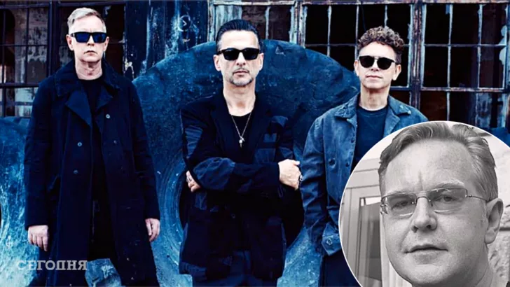 Легендарний музикант Енді Флетчер пішов з життя/Фото: Facebook/Depeche Mode, колаж: "Сьогодні"