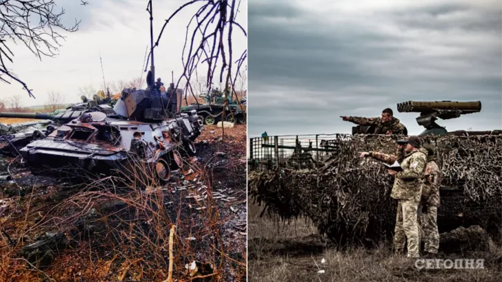ЗСУ продовжують обороняти Україну/Фото: Оперативно-тактичне угруповання "Схід", колаж: "Сьогодні"