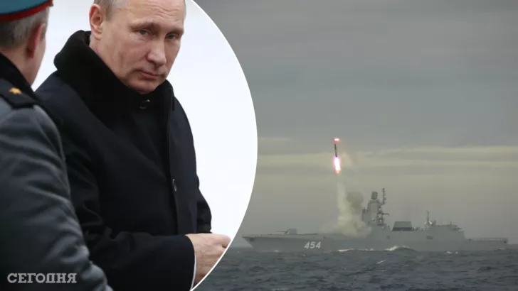 Фрегат "Адмирал Горшков" выполнил "испытательную стрельбу" ракетой.