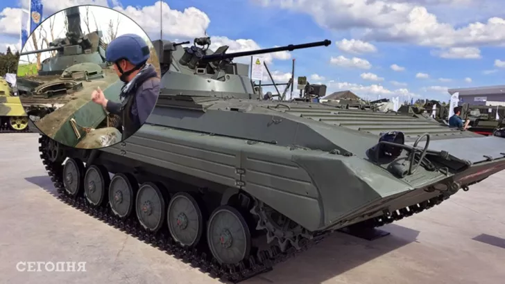 "Басурманин" - це сучасна російська модернізація бойових машин піхоти. Колаж "Сьогодні"