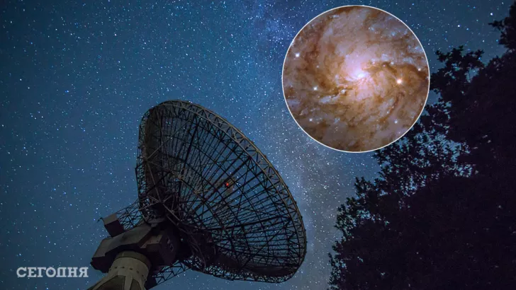 Хаббл запечатлел сияющую ярче бриллиантов галактику, что скрывалась за Млечным путем