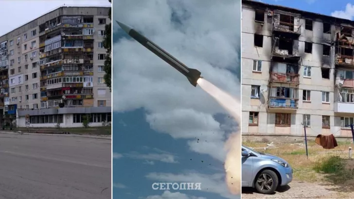 Российские войска обстреливают Украину. Фото: коллаж "Сегодня"