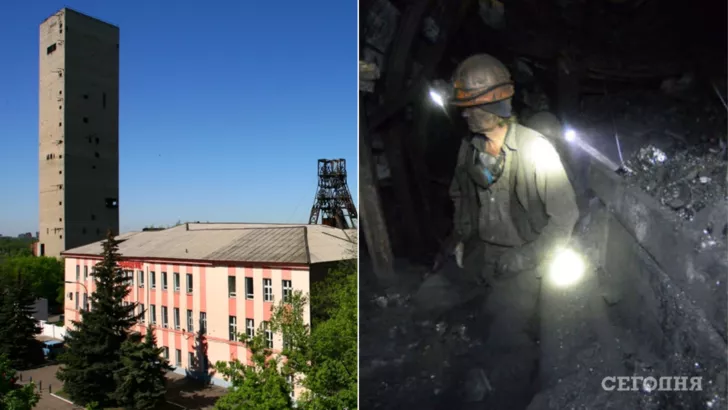 Українських шахтарів деблокували/Фото: TORETSKVUGILLYA,  колаж: "Сьогодні"