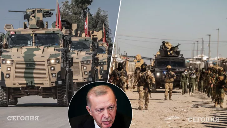Армия Турции попытается подавить в Сирии формирования коалиции «Сирийских демократических сил» / Коллаж "Сегодня"
