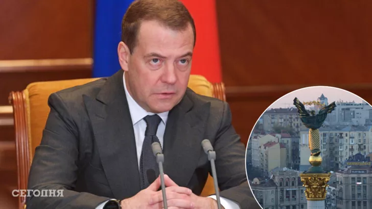 Медведев заявил, что РФ может атаковать Киев/Фото: коллаж: "Сегодня"
